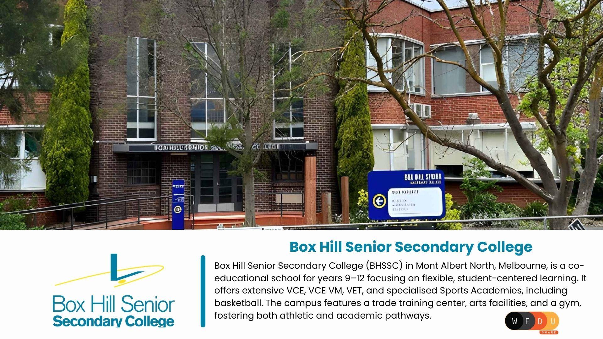 Box Hill Senior Secondary College