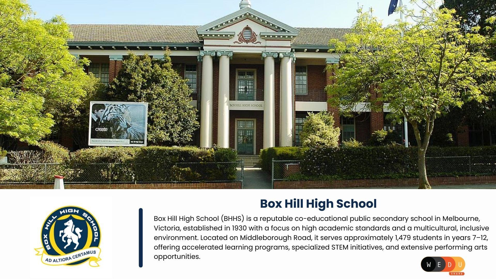 Box Hill High School 
